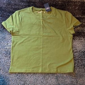 Essential Baby Tee Green